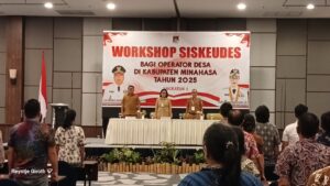 Pemkab Minahasa Gelar Workshop Sistem Keuangan DesaTahun 2025