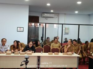 Sekda Minahasa Ikuti Rakor Pengendalian Inflasi dan Evaluasi Program 3 Juta Rumah secara Virtual