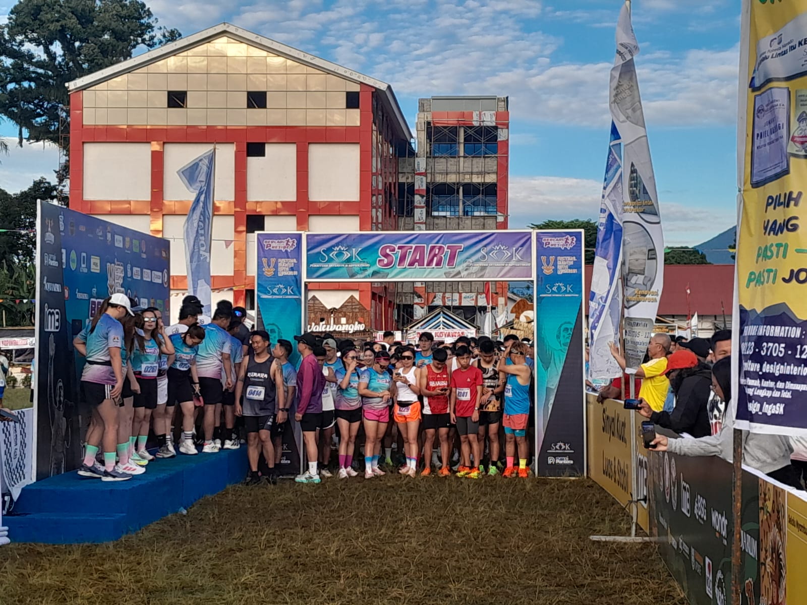 Pemkab Minahasa Dukung Promosi Wisata Lewat Fun Run FBKL 2025