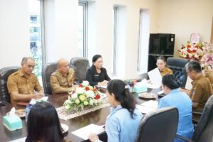 Wabup Minahasa Terima Kunjungan Kepala Perwakilan BKKBN Sulut