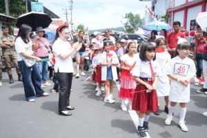 Wabup Minahasa Vanda Sarundajang: Semangat Anak-anak Adalah Cerminan Kemerdekaan