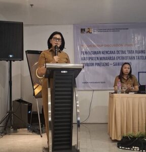 Sekda Watania Buka FGD 2 RDTR Perkotaan Tateli Koridor Pineleng–Sawangan