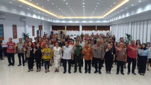 Bupati Minahasa RD Buka Rakor TPPS dan Lantik Tim Pengendali GENTING untuk Percepatan Penurunan Stunting