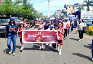 Lautan Warna di Tondano, Ribuan Anak Meriahkan Pawai Kemerdekaan