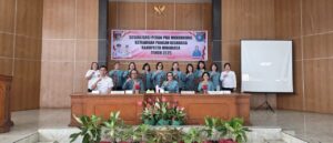 Ketua TP PKK Minahasa Ny Martina Dondokambey -Lengkong Hadiri Sosialisasi Peran PKK Mendukung Ketahanan Pangan Keluarga//