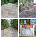 Betonisasi Jalan Kebun di Desa Kolongan Atas Satu Rampung Dikerjakan