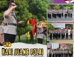 Polres Minahasa Peringati Hari Juang Polri, Teguhkan Semangat Pengabdian