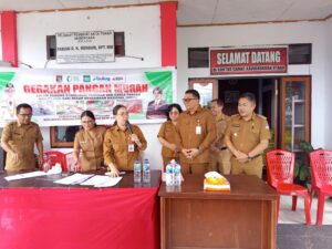 Gerakan Pangan Murah Hadir di Kawangkoan, Wabup Vanda Sarundajang Turun Langsung