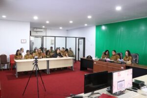 Bupati dan Wabup Minahasa Ikuti Rakor Nasional Pengendalian Inflasi dan Program 3 Juta Rumah