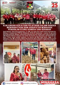 Bupati Minahasa Robby Dondokambey Dorong Peningkatan SDM Pengrajin Lewat Studi Tiru ke Bantul