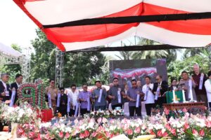 Semarak HUT ke-91 GMIM Bersinode, Bupati Minahasa Robby Dondokambey Hadiri Ibadah Syukur di Kauditan