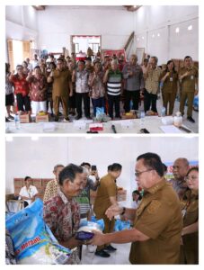 Bupati Minahasa Robby Dondokambey Buka Bimbingan Fisik, Mental, Spiritual, dan Sosial bagi Lansia di Tombulu