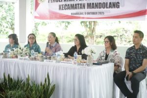 Wabup Minahasa Vanda Sarundajang Buka Workshop Percepatan Penurunan Stunting di Kecamatan Mandolang