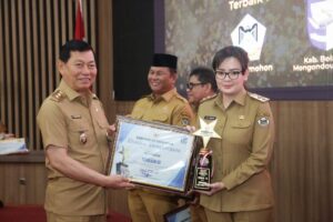 Kota Tomohon Raih Penghargaan Terbaik III Penurunan Stunting di Sulawesi Utara