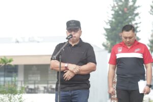 Bupati dan Wakil Bupati Minahasa Pimpin Apel Kerja Bakti, Teguhkan Semangat Disiplin dan Gotong Royong ASN