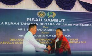 Momentum Kebersamaan: Lapas Tondano Hadiri Serah Terima Jabatan Kepala Rutan Kotamobagu