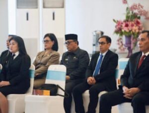 Wujudkan Pemerintahan yang Berintegritas, Sekda Minahasa Hadiri Pelantikan Kepala BPKP Sulut