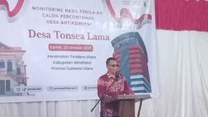 KPK RI Pantau Langsung Desa Tonsea Lama, Dorong Terwujudnya Desa Antikorupsi di Minahasa