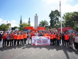 Wujud Solidaritas Daerah, Bupati Minahasa Lepas Bantuan Kemanusiaan untuk Korban Bencana di Sitaro