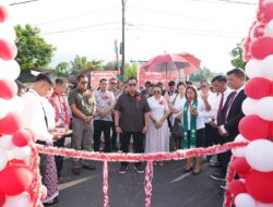 Bupati Minahasa Hadiri HUT ke-166 Desa Kamangta, Resmikan Jalan dan Kantor Desa