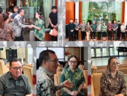 Bupati Robby Dondokambey dan Wabup Vanda Sarundajang Konsultasi dengan Kemenag RI Bahas Penguatan Pembinaan Umat Kristen