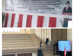 Bupati Minahasa Robby Dondokambey Lantik Pejabat Pimpinan Tinggi Pratama, Tegaskan Komitmen Kinerja dan Integritas ASN 2026