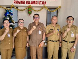 Perkuat Sinergi Kepemudaan dan Olahraga, Kadis Dispora Minahasa Kunjungi Dispora Sulut dan KONI