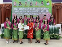 Ketua TP-PKK Minahasa Ny. Martina Dondokambey Lengkong Hadiri Penjabaran Program dan Anggaran WKI GMIM Rayon Minahasa Tahun 2026