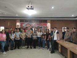 Polres Minahasa Perkuat Sinergi dengan Insan Pers, Kapolres: Konfirmasi Wartawan Dijawab Kurang dari Satu Jam