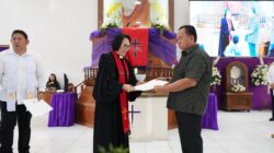 Dilantik sebagai Penasihat BPMJ GMIM Moria Sasaran, Bupati Robby Dondokambey Ajak Jemaat Perkuat Iman dan Kebersamaan