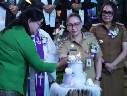Hadiri HUT ke-35 GMIM Syalom Tounkuramber, Wabup Vanda Dorong Peran Gereja dalam Pembangunan