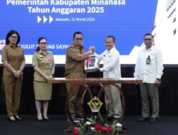 Bupati Robby Dondokambey Serahkan LKPD 2025 ke BPK, Tegaskan Komitmen Transparansi Keuangan Daerah