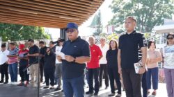 Bupati Minahasa Pimpin Apel Kerja Bakti dan Salurkan Bantuan Logistik bagi Korban Gempa