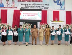 Semarak HKG PKK ke-54 di Minahasa, Bupati Robby Dondokambey Dorong Penguatan UMKM dan Peran Keluarga