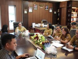 Genjot Cakupan Jaminan Kesehatan, Wabup Minahasa Pimpin Rapat Strategis Bersama BPJS