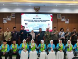 Bupati Robby Dondokambey Lepas Jamaah Haji, Tekankan Disiplin dan Kesehatan di Tanah Suci