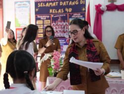 Wabup Minahasa Tinjau USAJ SD di Tondano, Pastikan Ujian Lancar dan Siswa Terpenuhi Gizinya