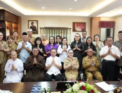 Wabup Vanda Sarundajang Pimpin Rakor BKSAUA, Tegaskan Komitmen Perkuat Toleransi di Minahasa