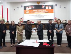 Rapat Paripurna DPRD Minahasa Bahas Pergantian Ketua DPRD, Bupati Robby Dondokambey Tegaskan Komitmen Sinergi Pemerintah dan Legislatif