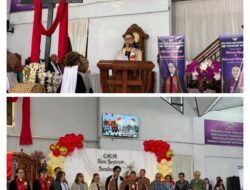 Di HUT ke-190 GMIM Sion Sentrum Sendangan, Wabup Vanda Sarundajang Tekankan Pelayanan dan Kepedulian Lingkungan