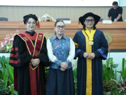 Dukungan Nyata Pemkab Minahasa untuk Pendidikan Tinggi, Wabup Vanda Sarundajang Hadiri Promosi Doktor Kadis Sosial Maya Rambitan yang Raih Cum Laude