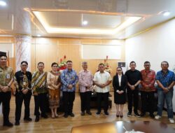 Perkuat Sinergi Pengembangan SDM Aparatur, RD-Vasung Terima Kunjungan Kerja Direktur IPDN Kampus Sulut