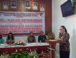 Wabup Vanda Sarundajang Sambut Tim Penilai Lomba Desa dan Kelurahan Tingkat Provinsi Sulawesi Utara di Sendangan