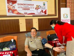 Donor Darah Jadi Wujud Pengabdian Polres Minahasa Menyambut HUT Bhayangkara ke-80