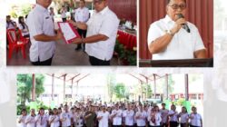 Bupati Robby Dondokambey Serahkan SK Plt, Melky Palilingan Pimpin SMP Negeri 1 Tondano dan Sriwati Masloman Nahkodai SMP Negeri 4 Tondano