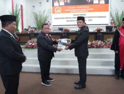 Franky Wolayan Resmi Pimpin DPRD Minahasa, Bupati Robby Dondokambey Tekankan Sinergi Pembangunan