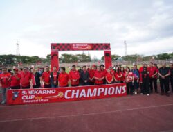 Robby Dondokambey Hadiri Final Soekarno Cup U-17 Sulut 2026, Persmin Junior Tampil Juara dan Pembinaan Sepak Bola Muda Kian Bergelora