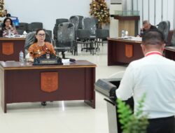 Wabup Vanda Sarundajang Ambil Bagian sebagai Panelis Kehormatan Uji Kompetensi JPT Pratama Pemkab Minahasa