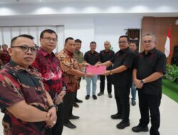 Bupati Minahasa Robby Dondokambey Dilantik sebagai Ketua Umum Panitia HUT Ke-64 Komisi P/KB Sinode GMIM Tahun 2026
