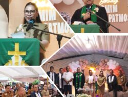 Wabup Vanda Sarundajang Ajak Jemaat GMIM Sinai Patmos Sea II Perkuat Iman dan Kebersamaan di HUT ke-7
